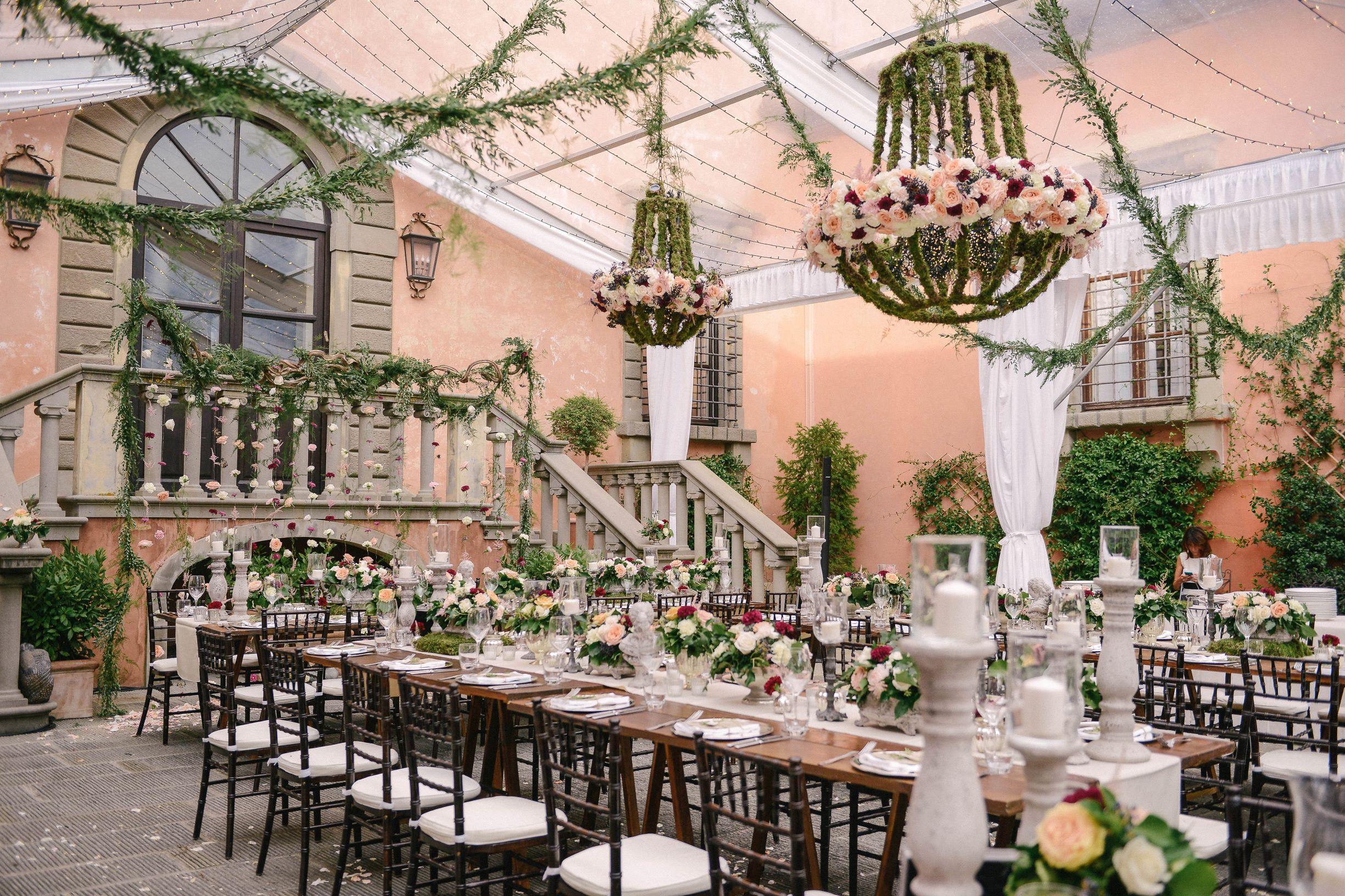 Anne & Imran – Fall Floral Fantasy Wedding in Tuscany