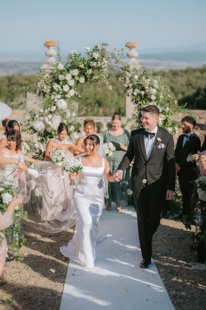 Lena and Avery&rsquo;s wedding at Castello di Celsa, Siena, Tuscany