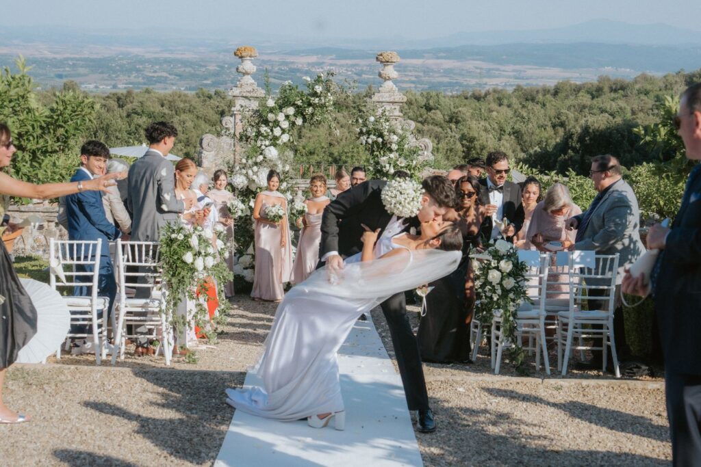Lena and Avery&rsquo;s wedding at Castello di Celsa, Siena, Tuscany