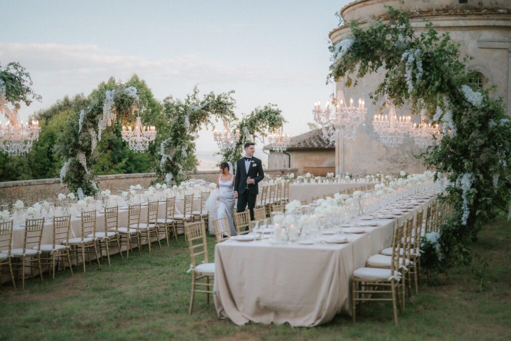 Lena and Avery&rsquo;s wedding at Castello di Celsa, Siena, Tuscany