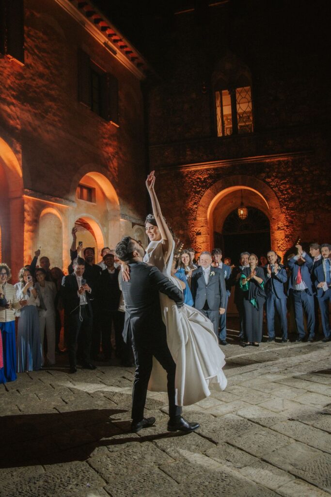 Paula and Giuseppe’s wedding at Castello di Celsa, Siena, Tuscany