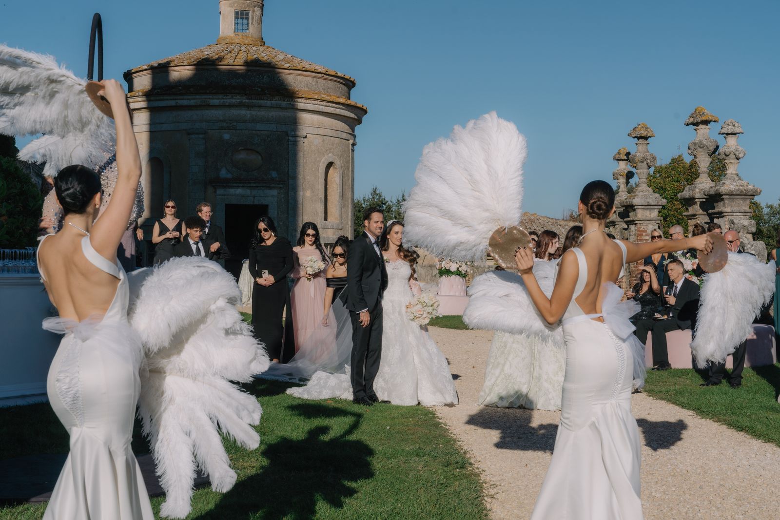 Stephanie and Domenique&rsquo;s wedding at Castello di Celsa, Siena, Tuscany