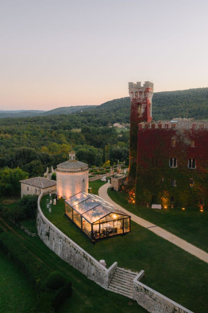 Stephanie and Domenique’s wedding at Castello di Celsa, Siena, Tuscany