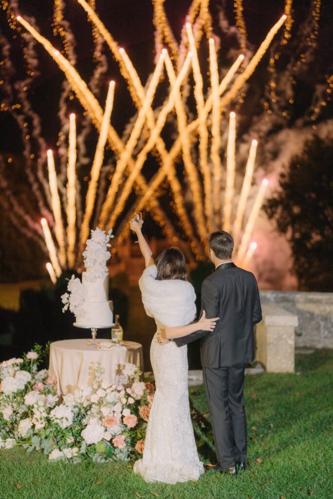 Stephanie and Domenique’s wedding at Castello di Celsa, Siena, Tuscany