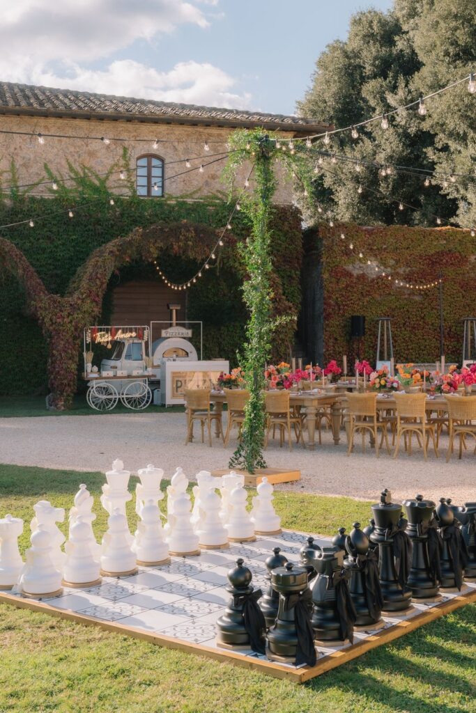 Stephanie and Domenique’s wedding at Castello di Celsa, Siena, Tuscany