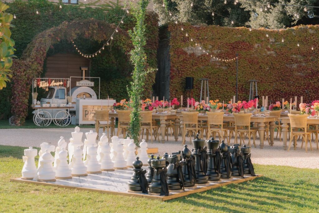 Stephanie and Domenique’s wedding at Castello di Celsa, Siena, Tuscany