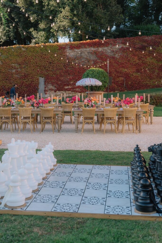 Stephanie and Domenique’s wedding at Castello di Celsa, Siena, Tuscany