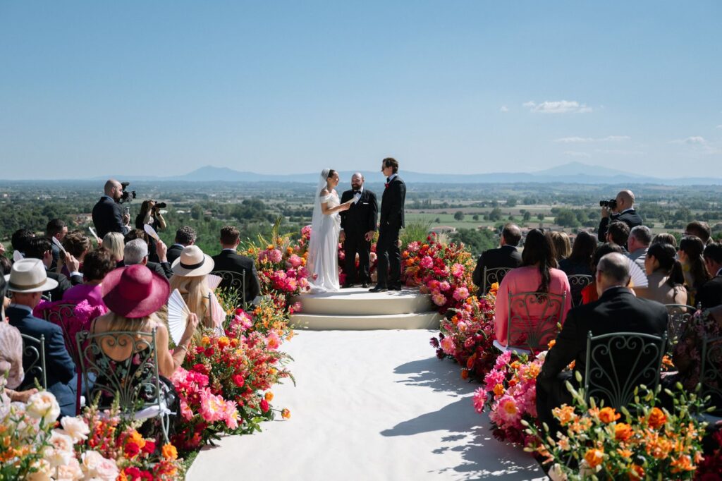 Sara and Nick&rsquo;s wedding at Il Falconiere, Cortona, Tuscany