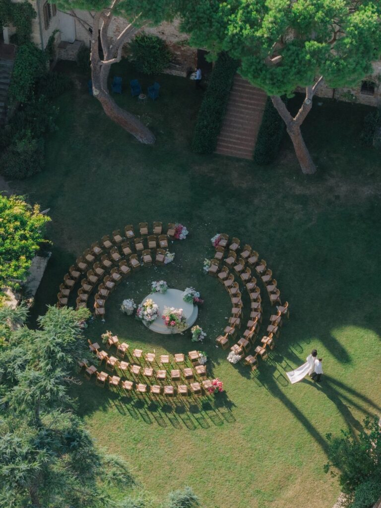 Marianna and Joe’s wedding at Resort La Pescaia, Southern Tuscany