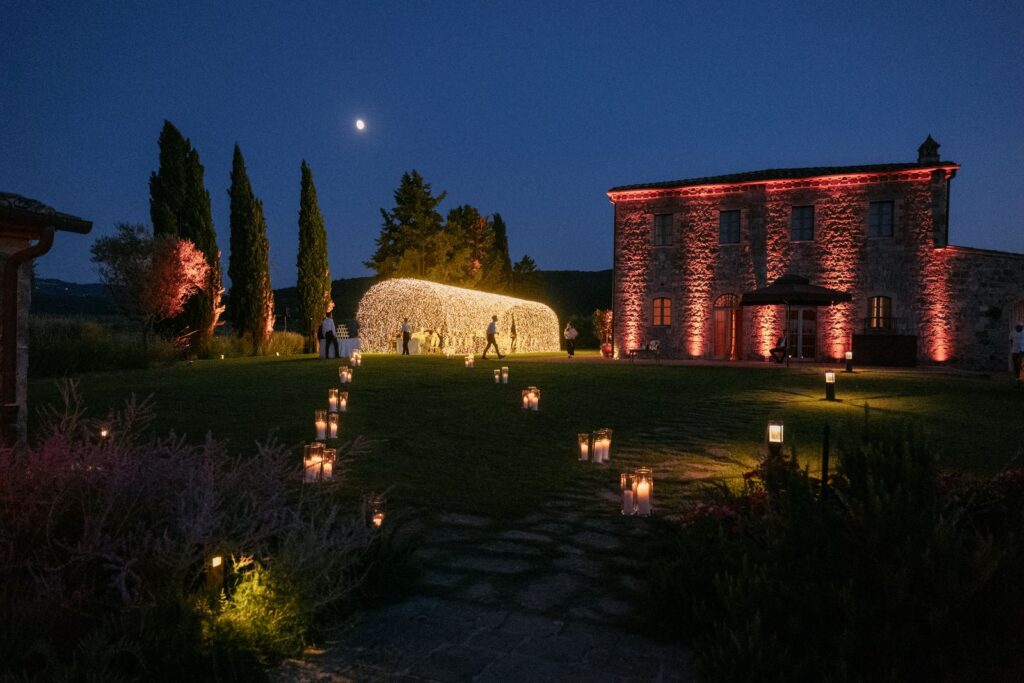 Idil and Adam’s wedding at Rosewood Castiglion del Bosco, Val d’Orcia, Tuscany