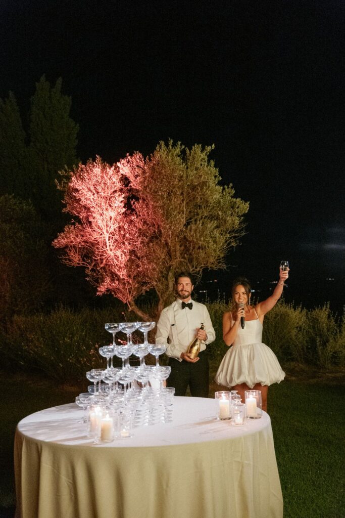 Idil and Adam’s wedding at Rosewood Castiglion del Bosco, Val d’Orcia, Tuscany