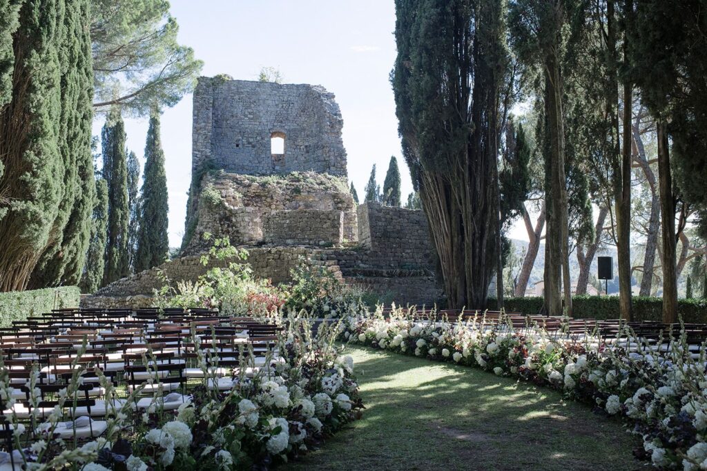 Maria and Fred’s wedding at Rosewood Castiglion del Bosco, Val d’Orcia, Tuscany