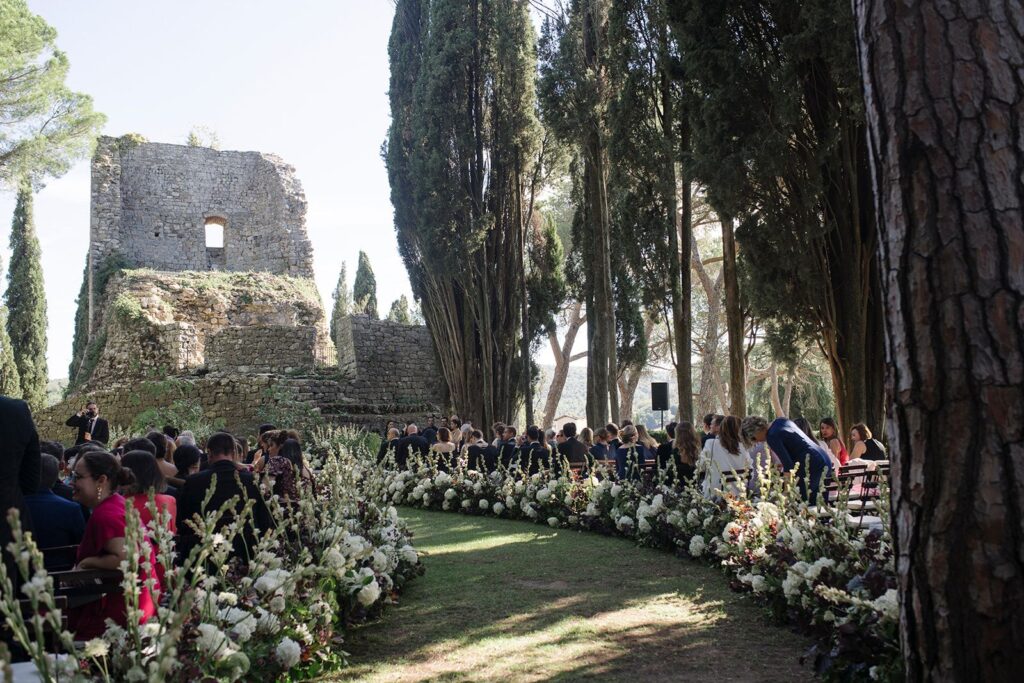 Maria and Fred’s wedding at Rosewood Castiglion del Bosco, Val d’Orcia, Tuscany