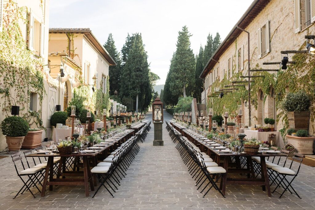 Maria and Fred&rsquo;s wedding at Rosewood Castiglion del Bosco, Val d&rsquo;Orcia, Tuscany