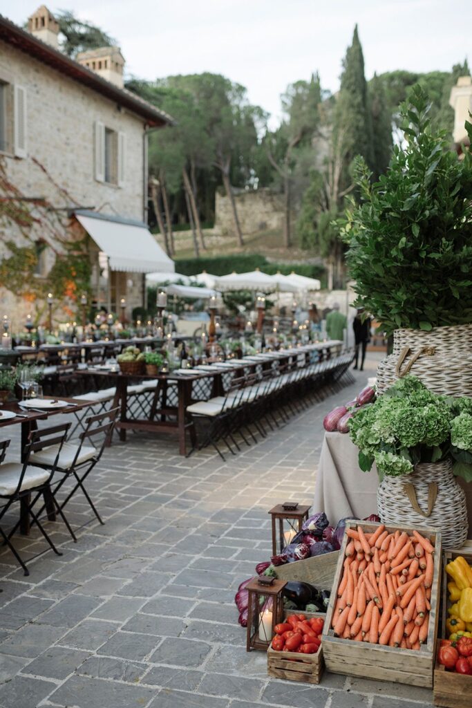Maria and Fred’s wedding at Rosewood Castiglion del Bosco, Val d’Orcia, Tuscany