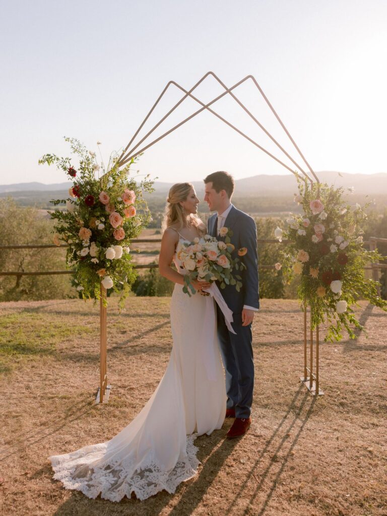 Eline and Aldo’s wedding, Southern Tuscany