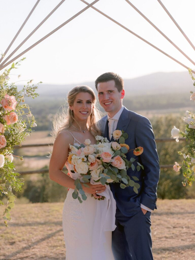 Eline and Aldo’s wedding, Southern Tuscany