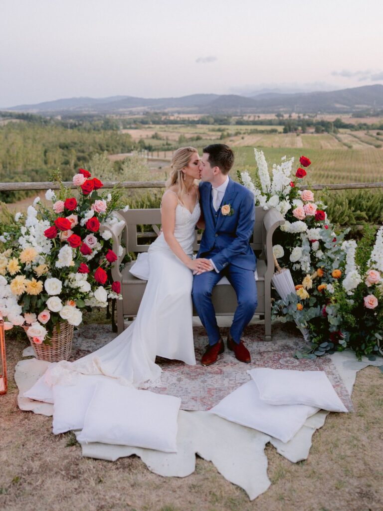 Eline and Aldo’s wedding, Southern Tuscany