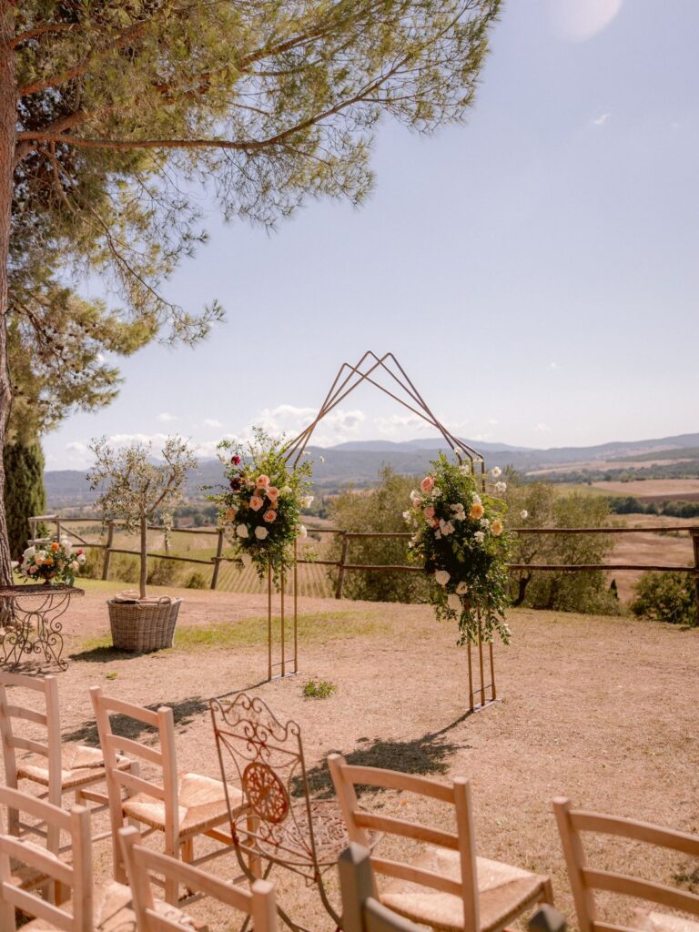 Eline and Aldo’s wedding, Southern Tuscany