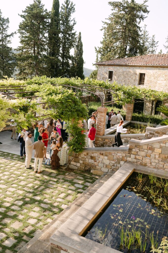Carolyn and Tony’s wedding at Borgo di Vignamaggio, Chianti, Tuscany