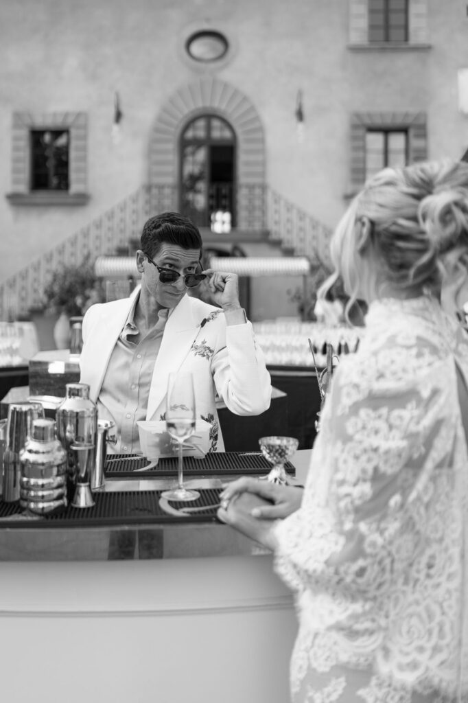 Carolyn and Tony’s wedding at Borgo di Vignamaggio, Chianti, Tuscany