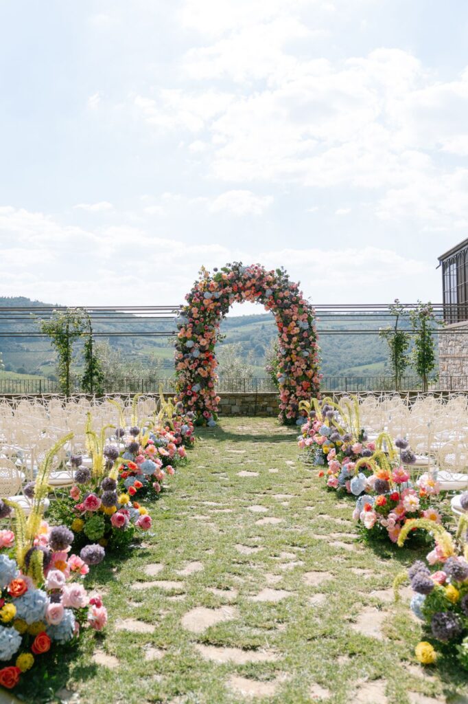Carolyn and Tony’s wedding at Borgo di Vignamaggio, Chianti, Tuscany