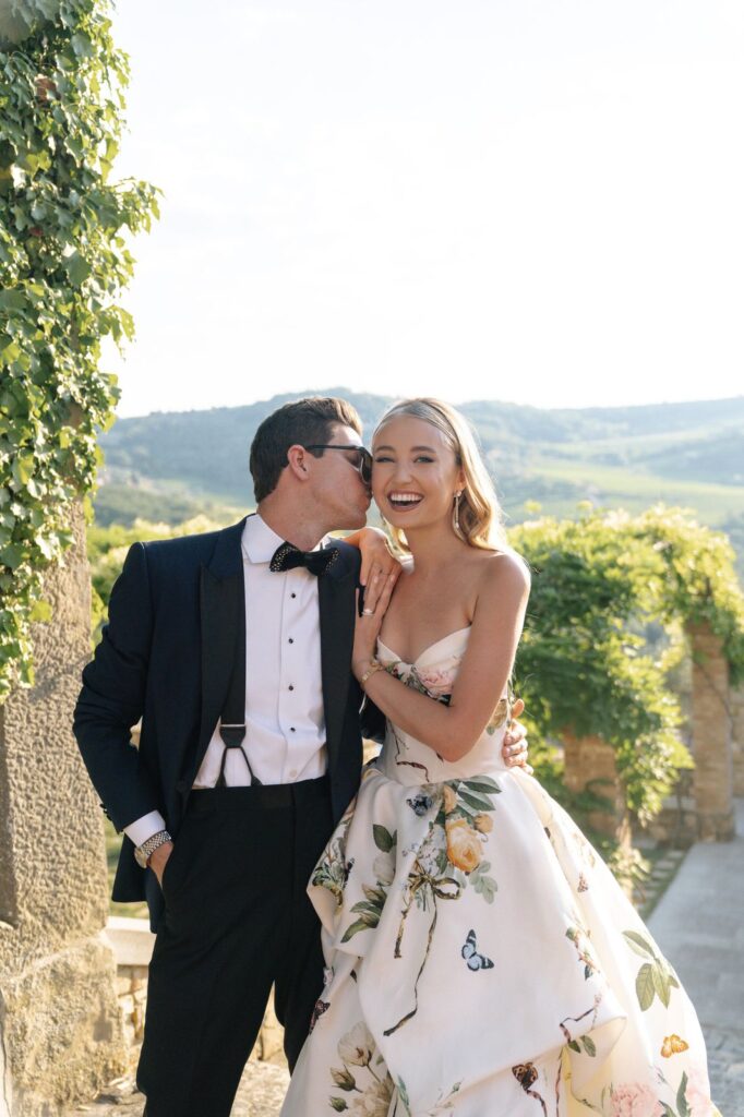 Carolyn and Tony’s wedding at Borgo di Vignamaggio, Chianti, Tuscany