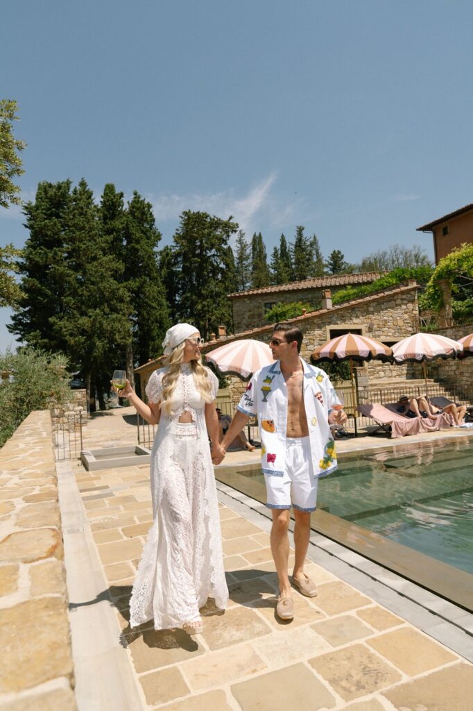 Carolyn and Tony’s wedding at Borgo di Vignamaggio, Chianti, Tuscany
