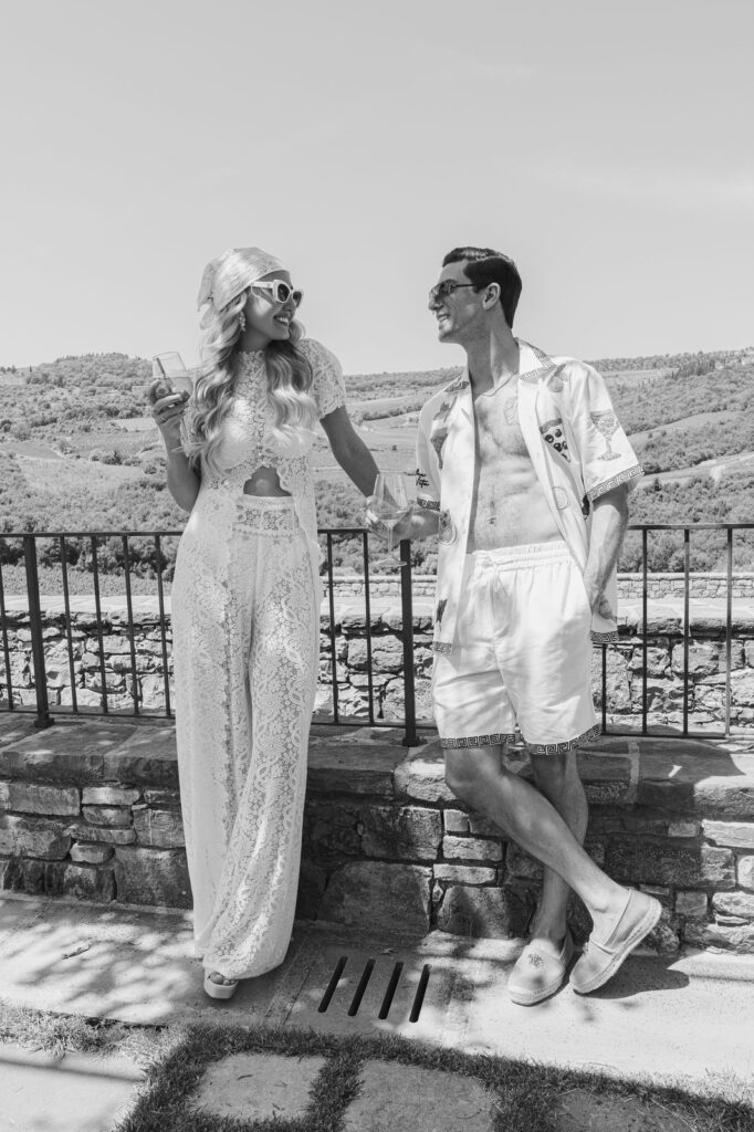 Carolyn and Tony’s wedding at Borgo di Vignamaggio, Chianti, Tuscany