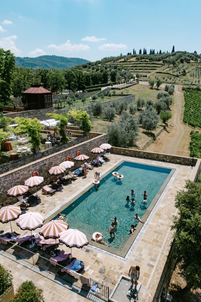 Carolyn and Tony’s wedding at Borgo di Vignamaggio, Chianti, Tuscany