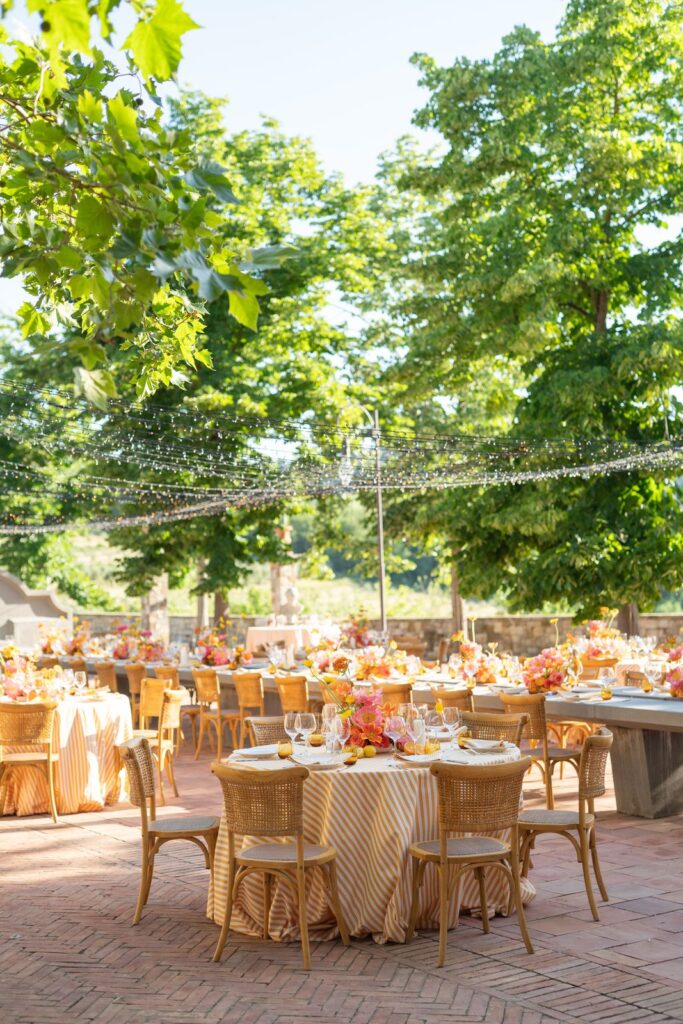 Sofia and Ari’s wedding at Borgo di Vignamaggio, Chianti, Tuscany