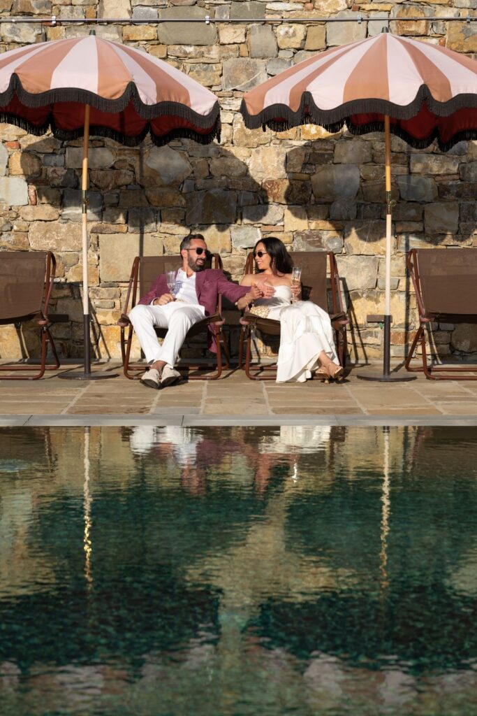 Sofia and Ari’s wedding at Borgo di Vignamaggio, Chianti, Tuscany