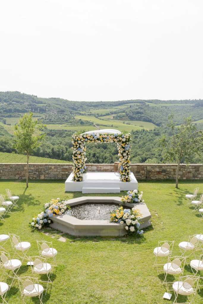 Sofia and Ari’s wedding at Borgo di Vignamaggio, Chianti, Tuscany