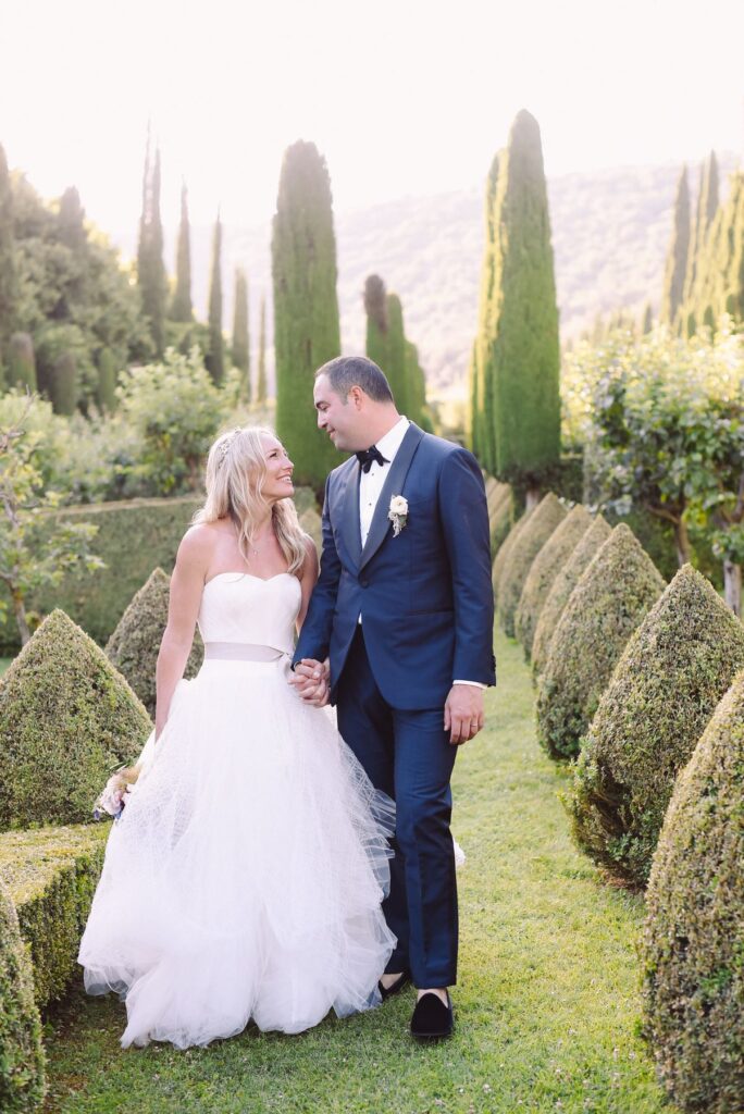 Robyn and Patrick’s wedding at Villa Cetinale, Siena, Tuscany