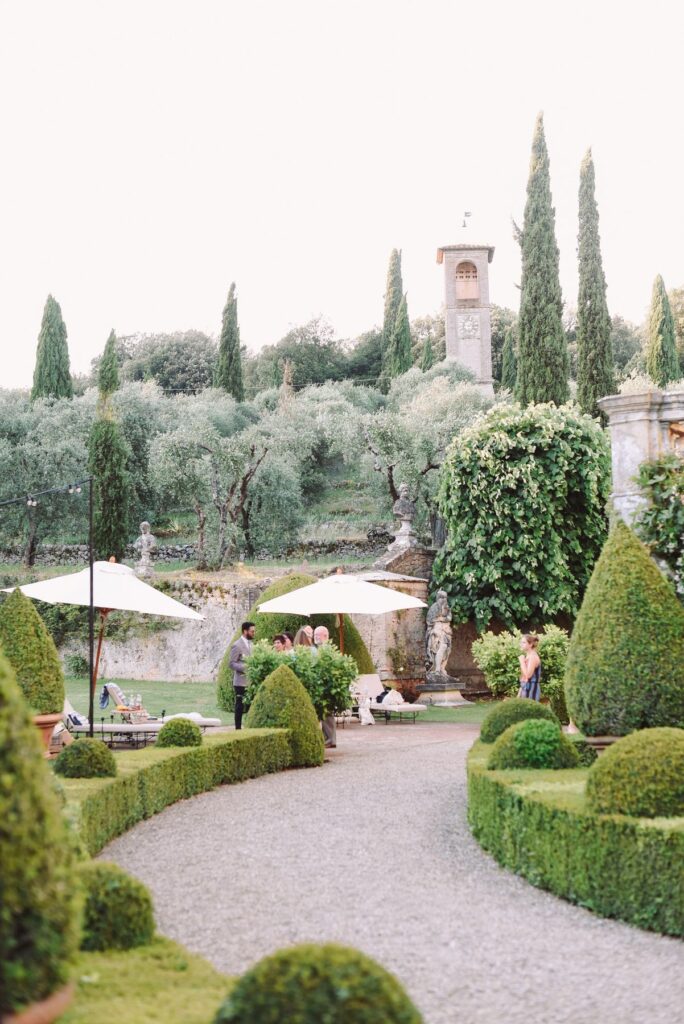 Robyn and Patrick’s wedding at Villa Cetinale, Siena, Tuscany