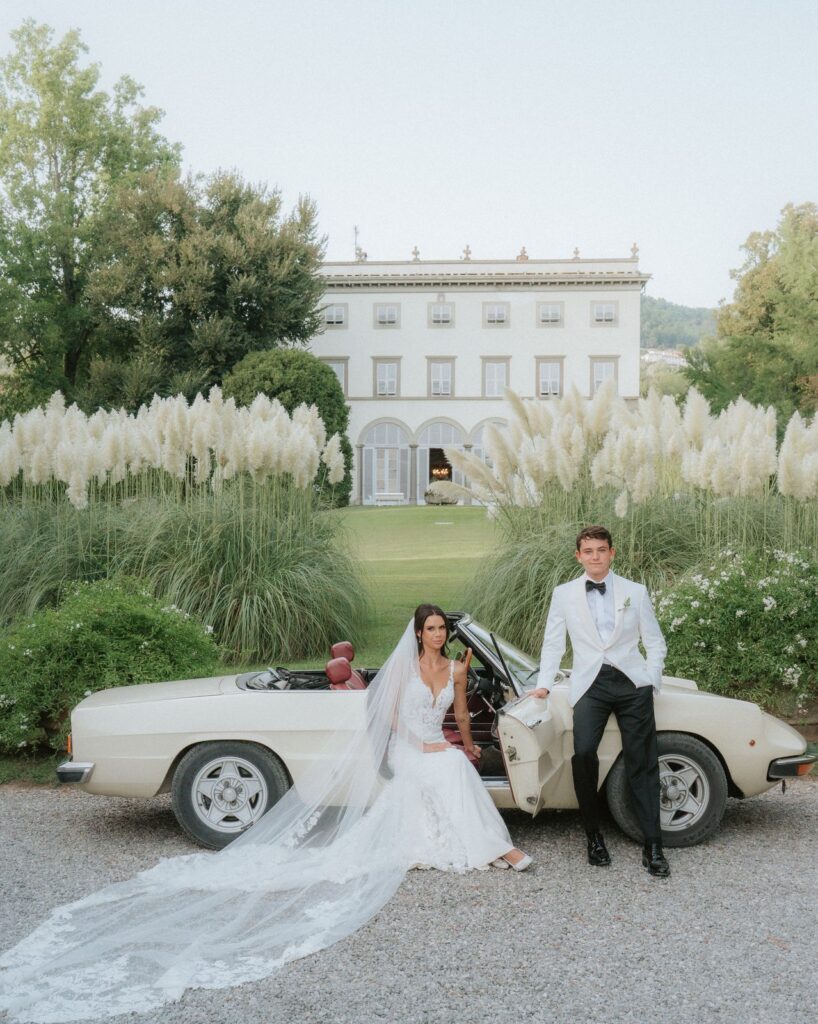 Anna and Hamilton’s wedding at Villa Grabau, Lucca, Tuscany