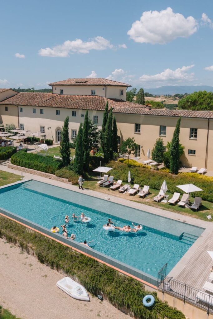 Shannon and Sina’s wedding at Villa Petriolo, Tuscany, Italy