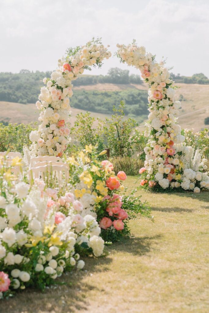 Shannon and Sina’s wedding at Villa Petriolo, Tuscany, Italy