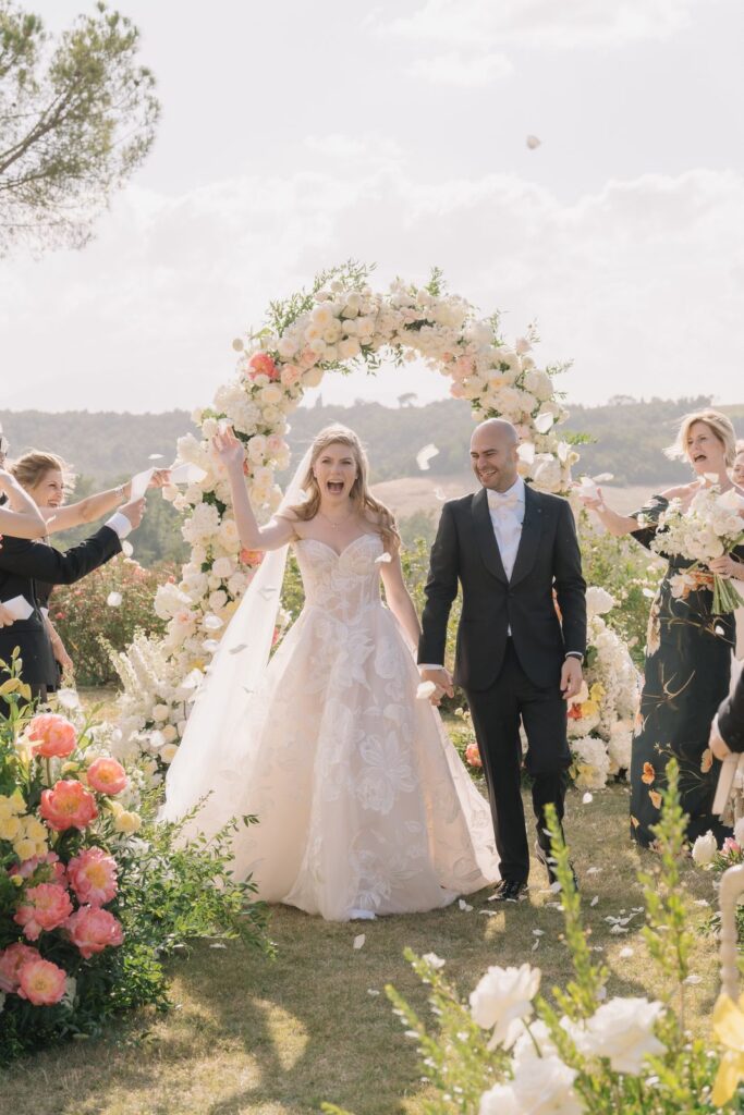 Shannon and Sina’s wedding at Villa Petriolo, Tuscany, Italy