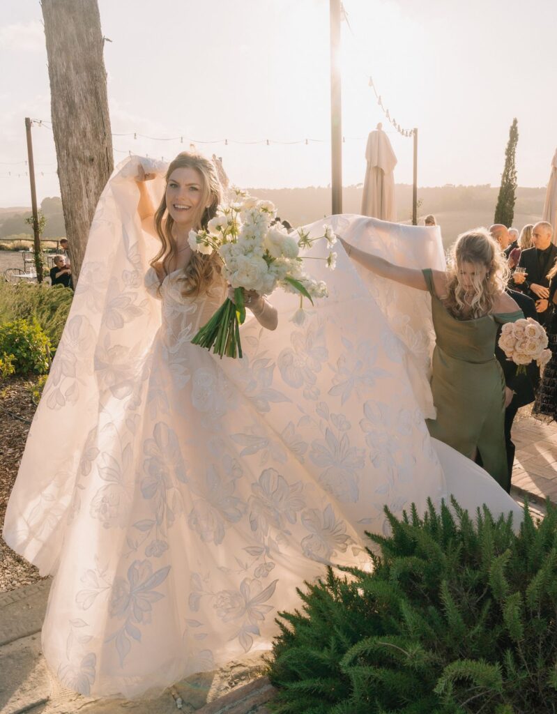 Shannon and Sina’s wedding at Villa Petriolo, Tuscany, Italy