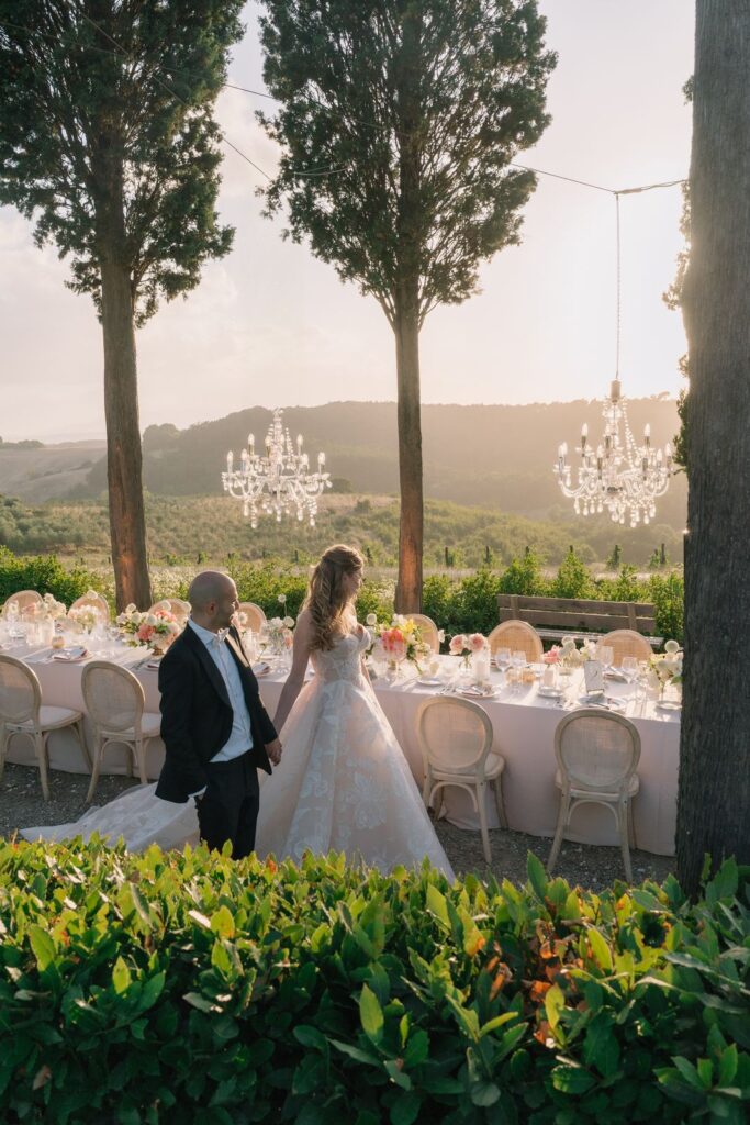 Shannon and Sina’s wedding at Villa Petriolo, Tuscany, Italy
